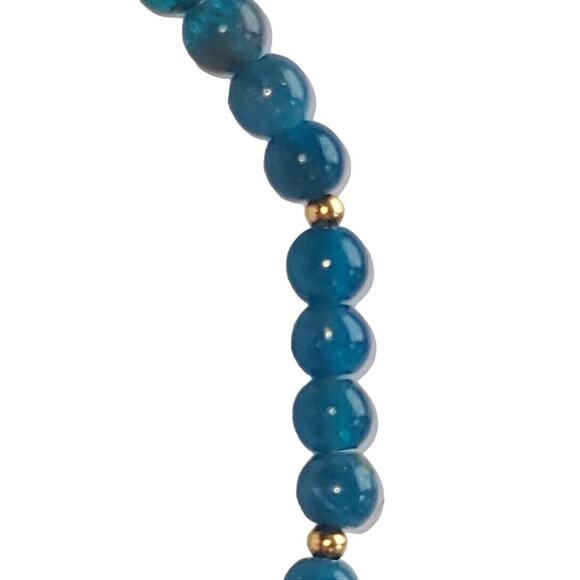 Prime Art & Jewel Blue Stone Bracelet Signed‎ PAJ BR - Picture 6 of 12